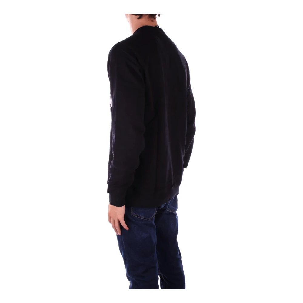 Dickies Zwart Logo Front Sweater Black Heren
