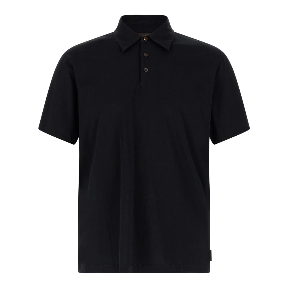 Zanone Men's Blue Polo Shirts, 2XL, Polo Shirt