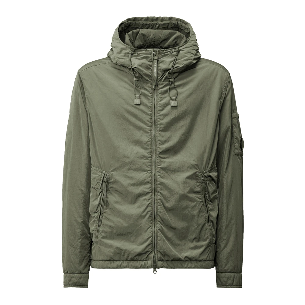 C.P. Company Stijlvolle Medium Jas Green Heren