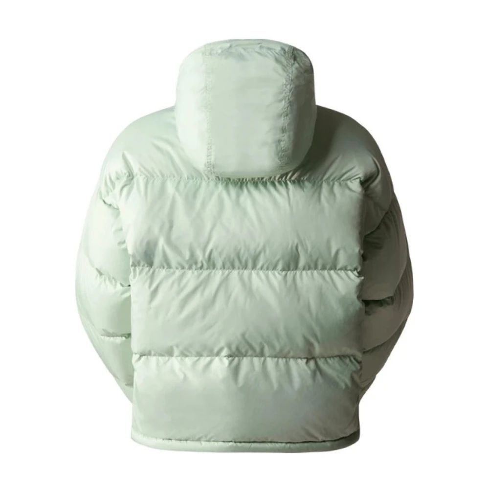 The North Face Stijlvolle Pufferjas Groen Lichtgewicht Green Dames