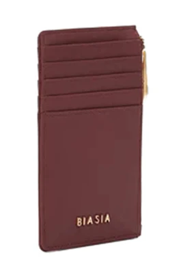 Zippad korthållare