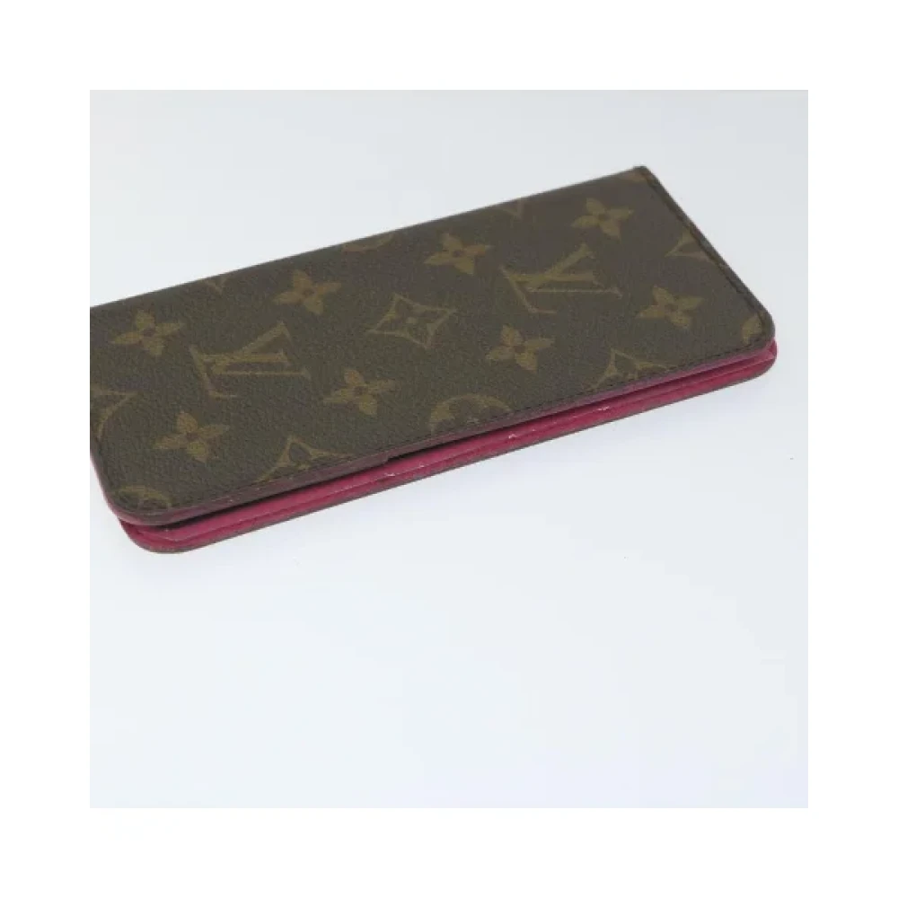 Louis Vuitton Vintage Pre-owned Coated canvas home-office Brown Dames