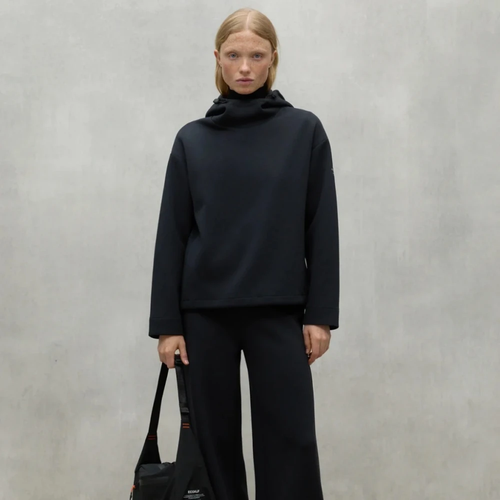 Ecoalf Cancun Sweatshirt Black Dames
