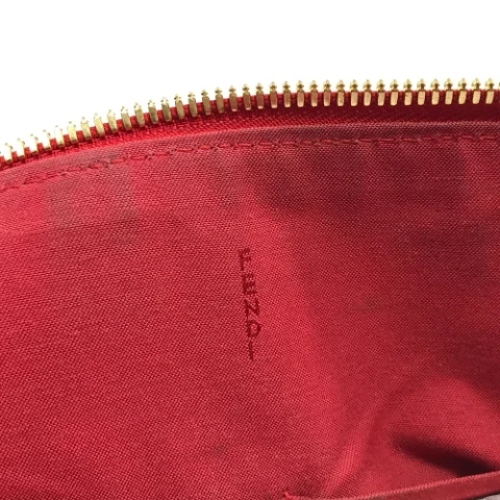 Fendi Vintage Pre-owned Leather fendi-bags Red Dames