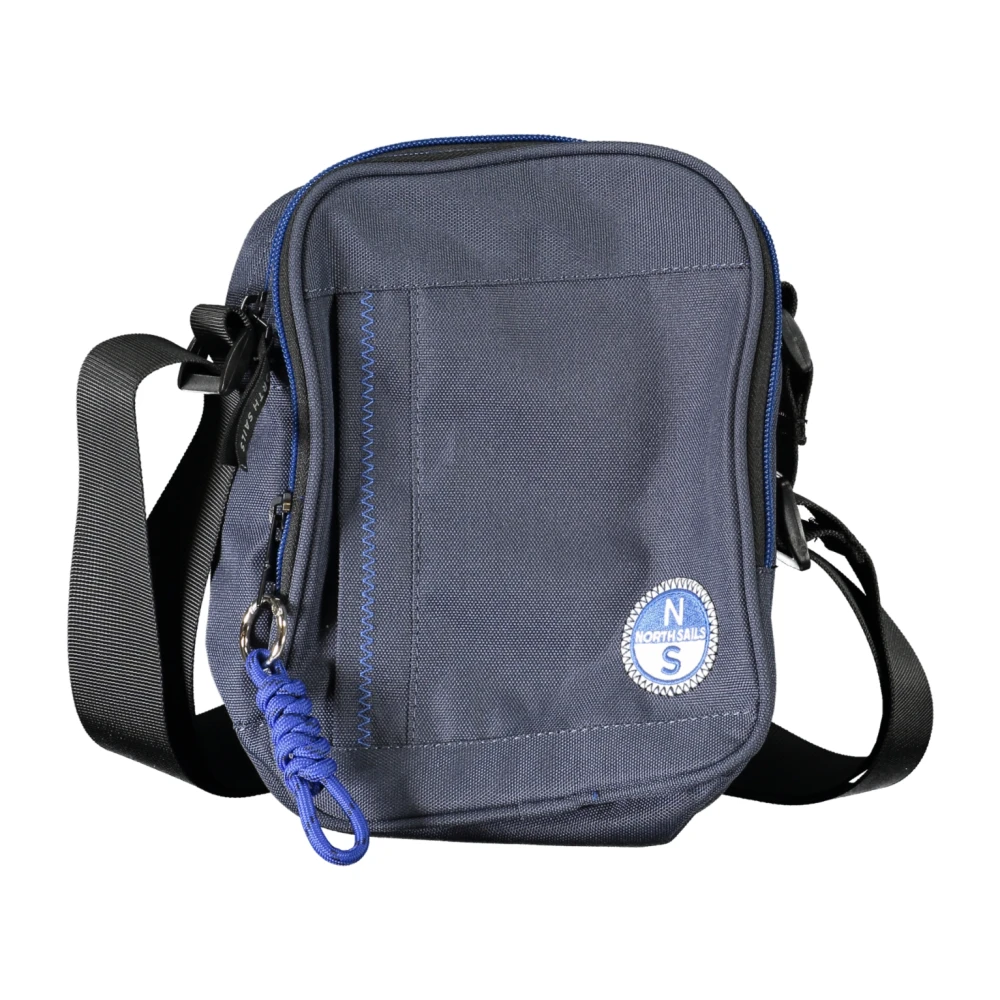 North Sails Blue Waterproof Canvas Crossbody Bag - Male - Cross Body Messenger - One Size - Bags