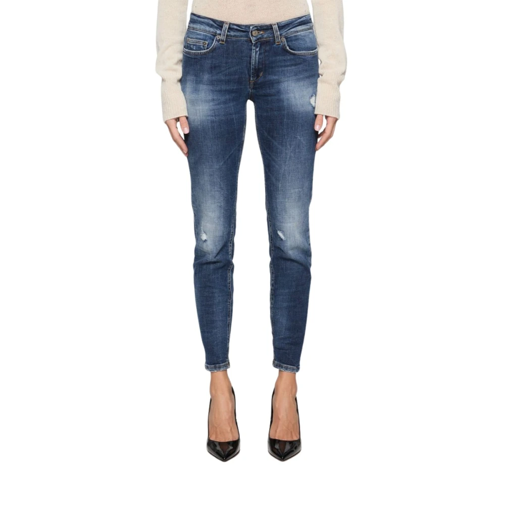 Dondup Women's Blue Monroe Skinny Jeans