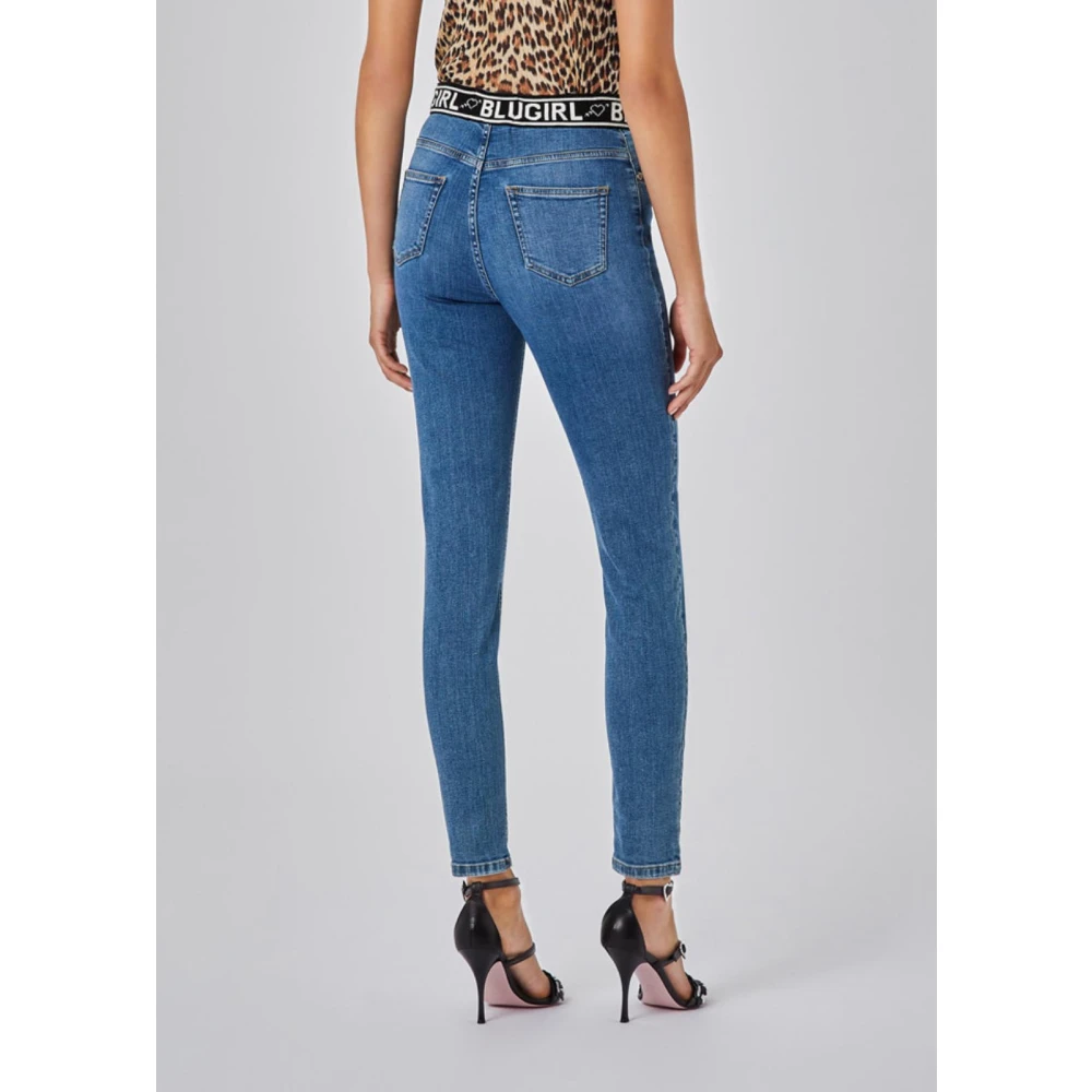 Blugirl Stijlvolle Denim Jeans Blue Dames