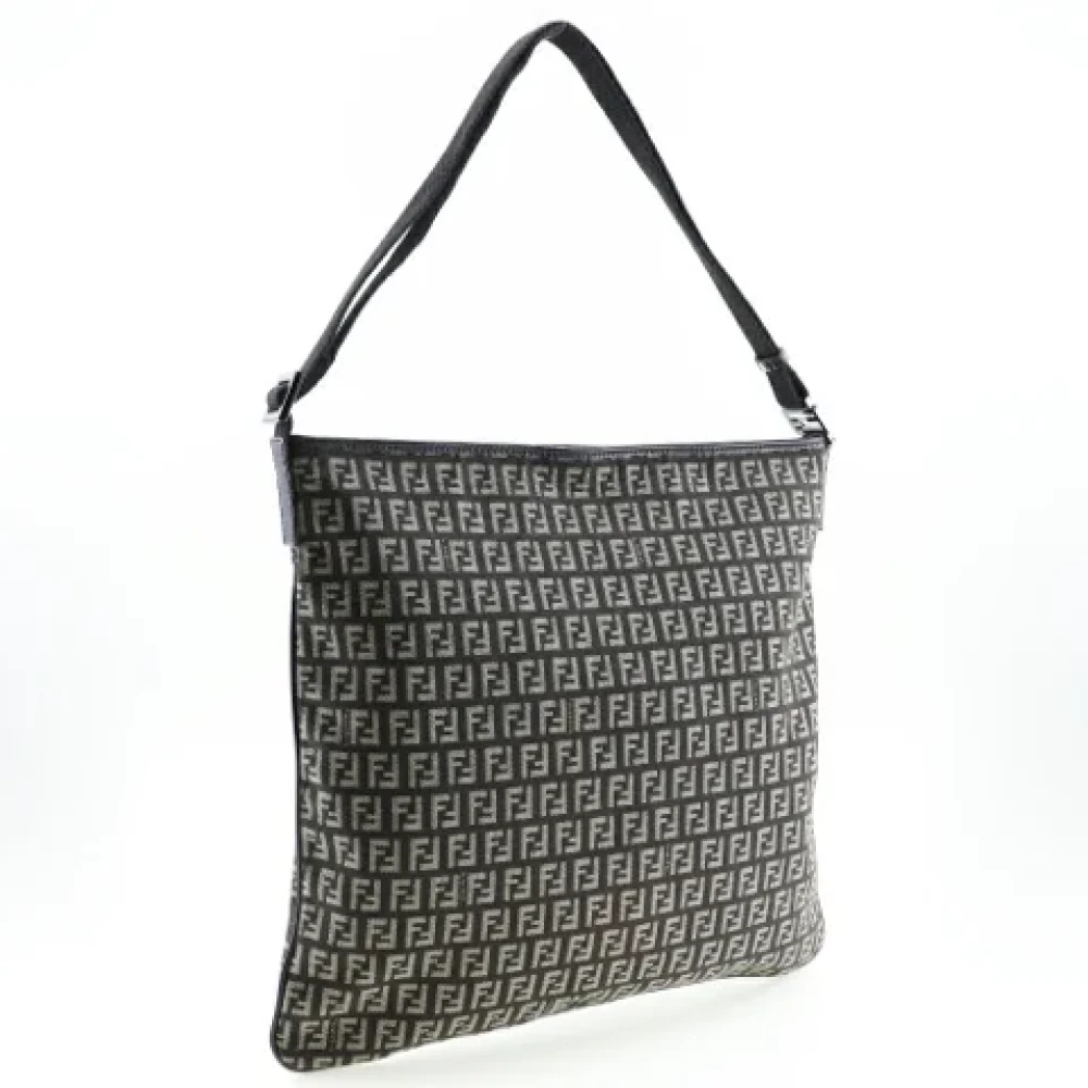 Fendi Vintage Pre-owned Fabric fendi-bags Gray Dames