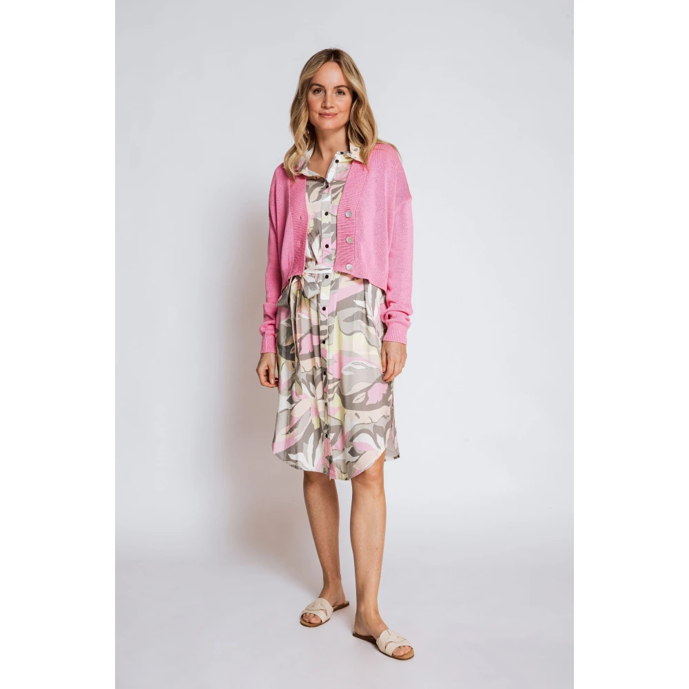 Zhrill Blousejurk Groen Multicolor Dames
