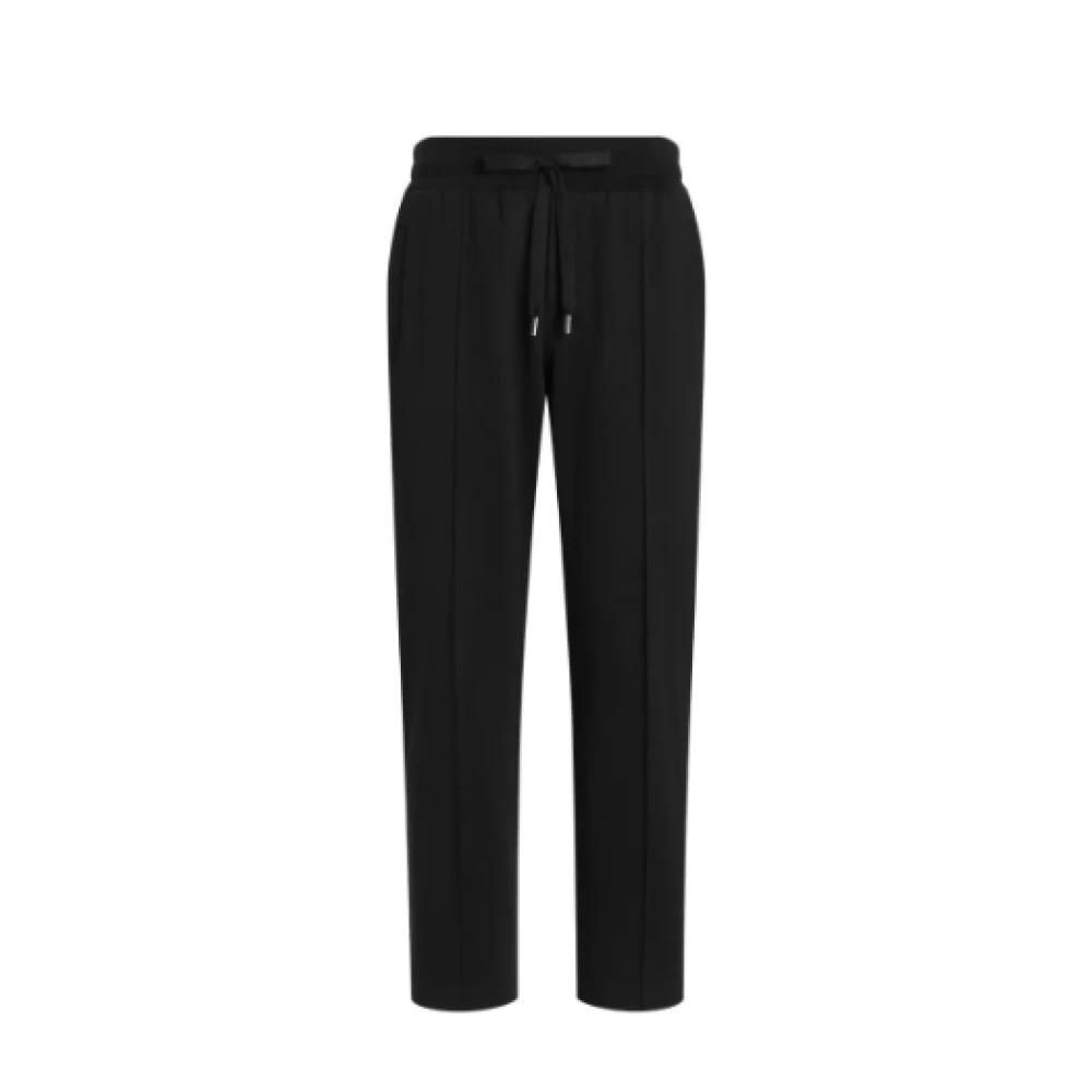 Dolce & Gabbana , Sweatpants, Male, Black, 2XL, Jersey Jogging Trousers
