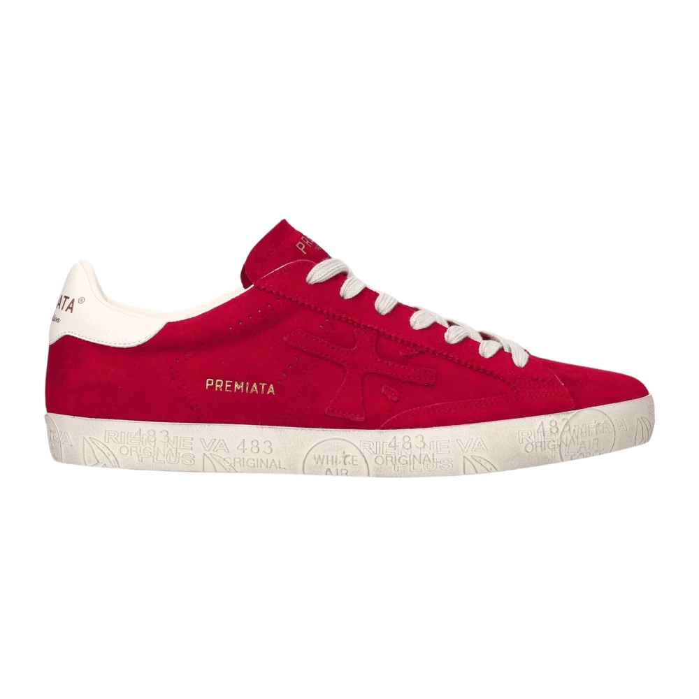 Premiata Steven Sneakers Heren Schoenen Rood