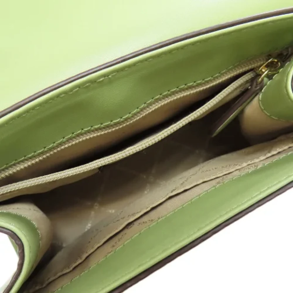 Michael Kors Pre-owned Canvas handbags Green Dames