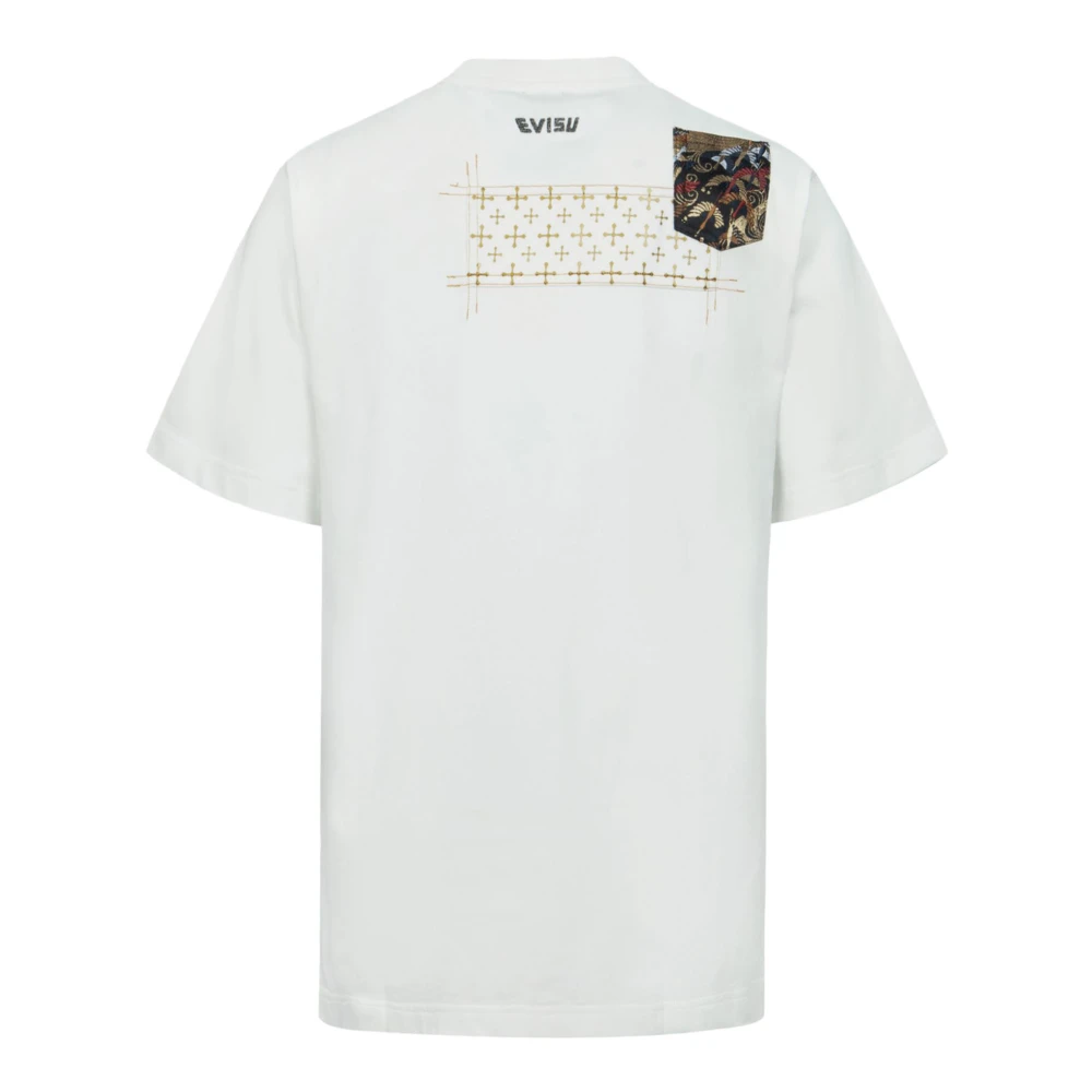 Evisu T-Shirts White Heren