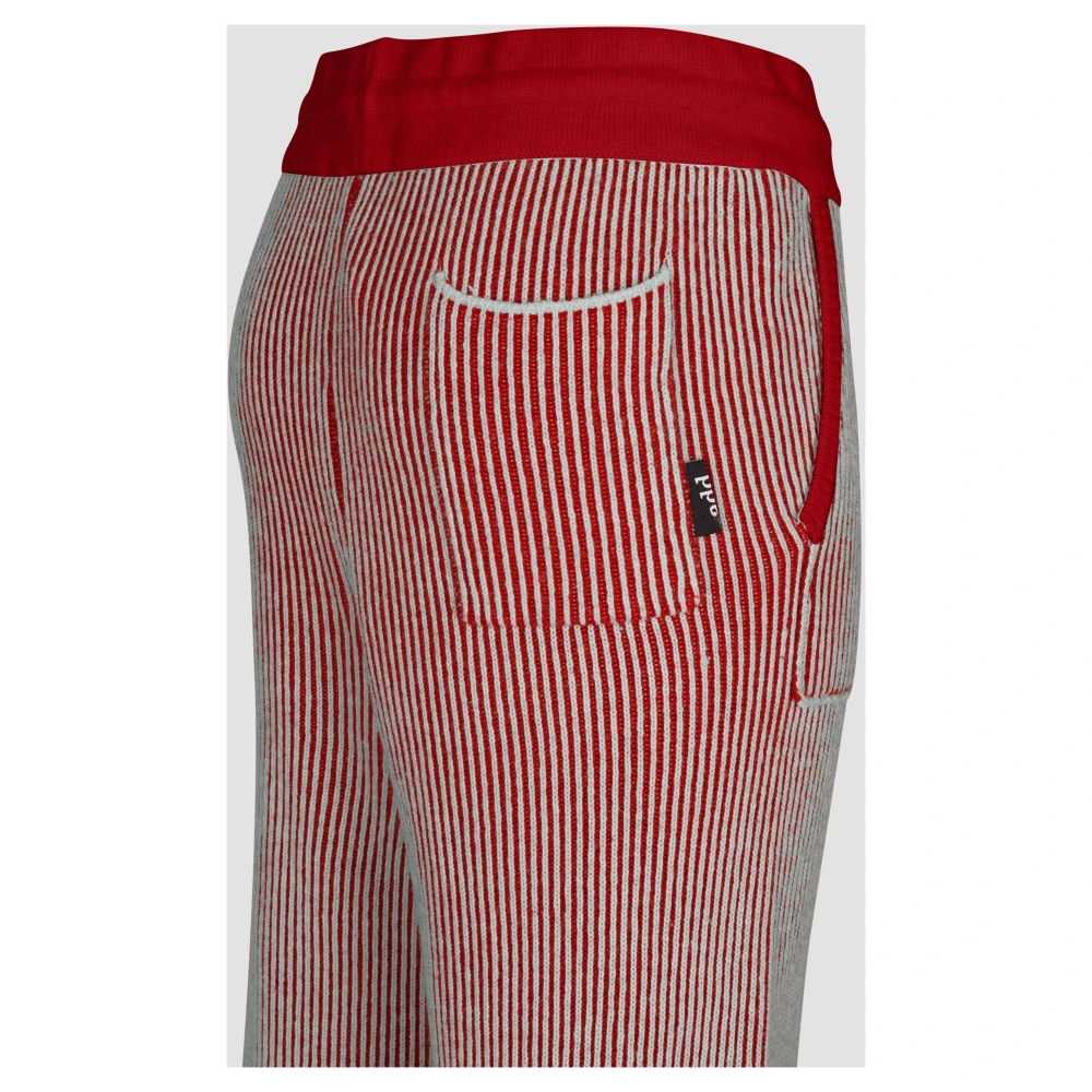 add Broek IN Dubbelzijdige Ribbreisel Red Dames