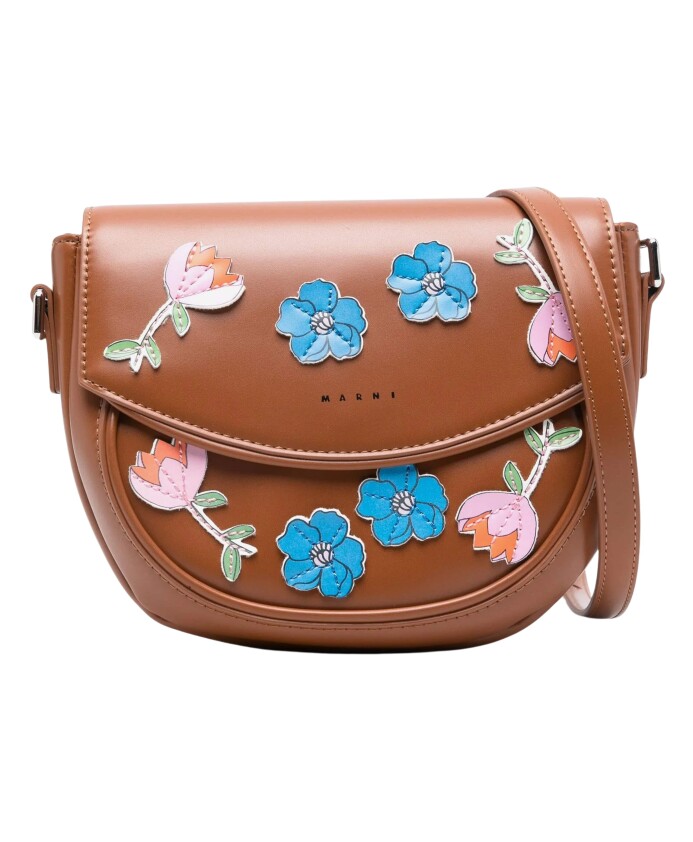 brown-flower-smile-bag-for-girls