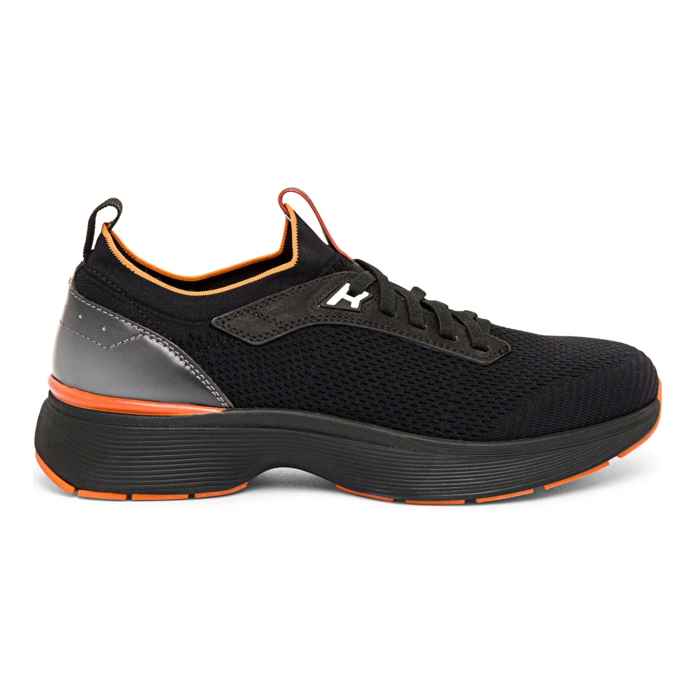 Santoni Bounce Sneaker Heren Schoenen Zwart