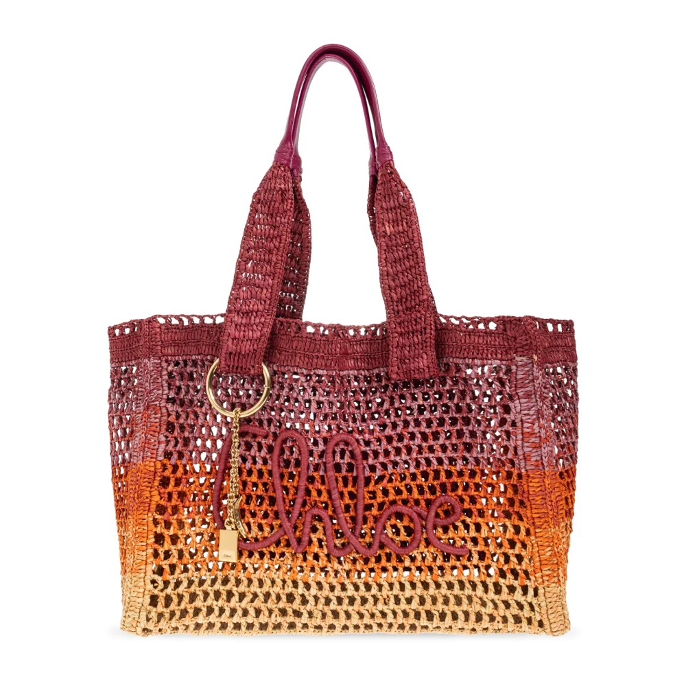 Chloé Summer Banana East West Tote Bag - Female - Shopping Bags - Multicolor - One Size - Bags