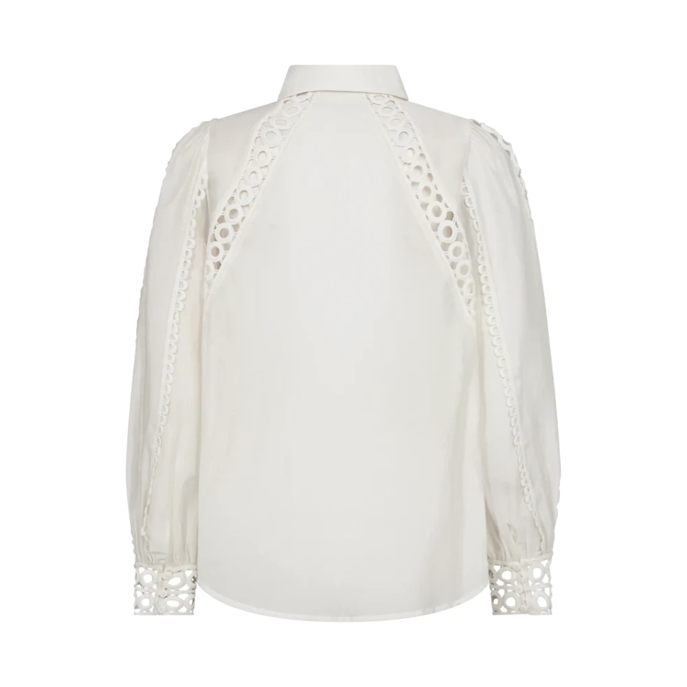 Copenhagen Muse Kant Band Shirt Jet Stream White Dames