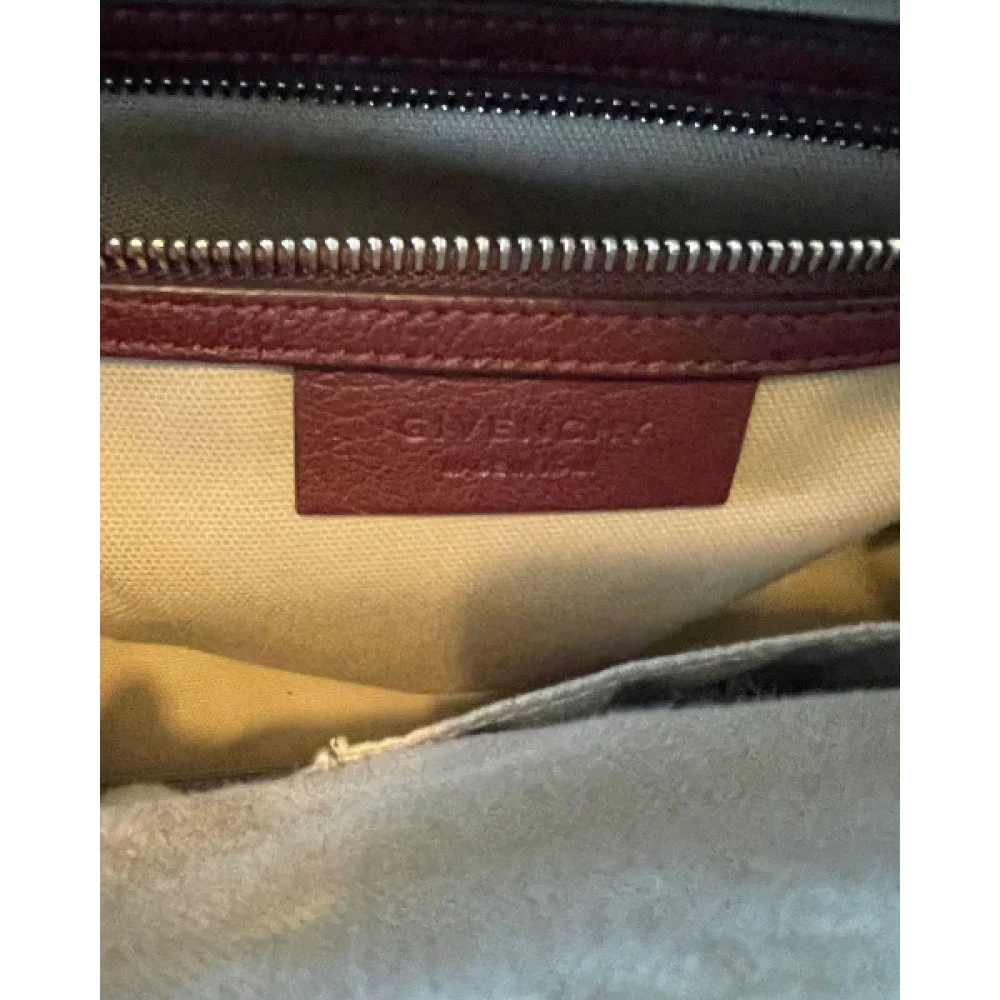 Givenchy Pre-owned Leather handbags Brown Dames