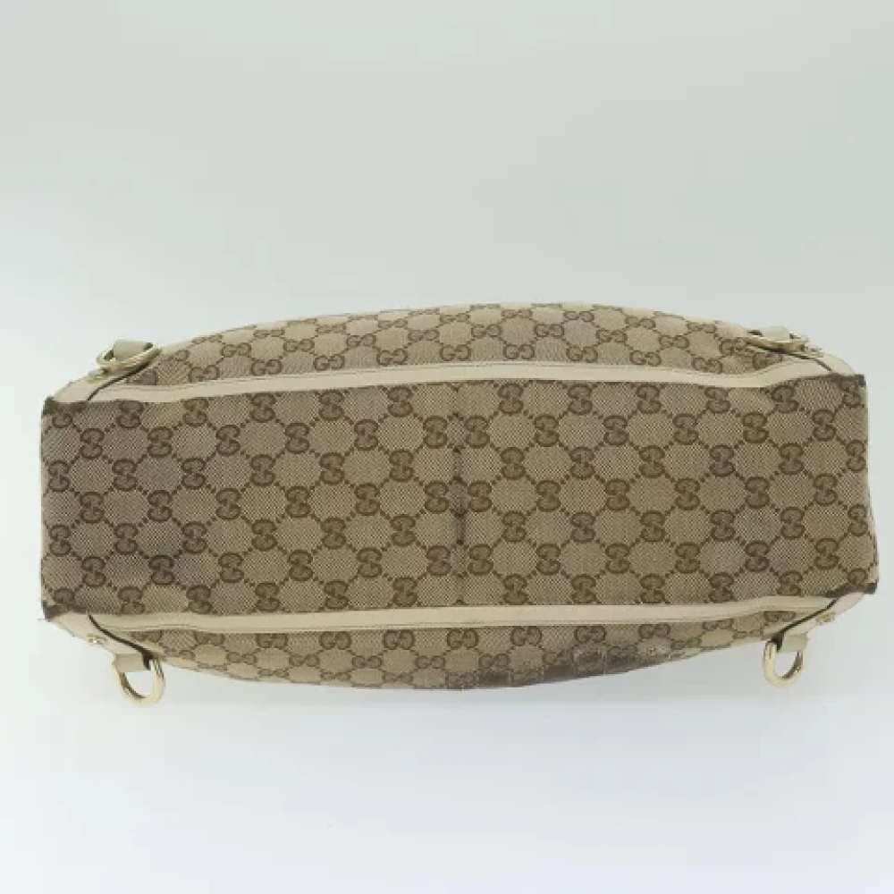 Gucci Vintage Pre-owned Canvas totes Beige Dames