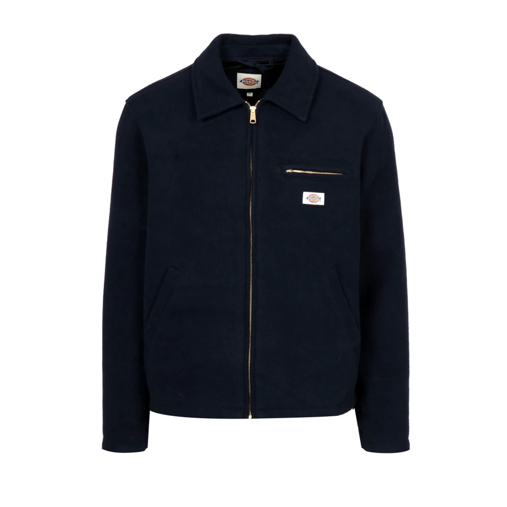 Dickies Mannelijk Blauw Jassen Heren, M, Wol, Coats