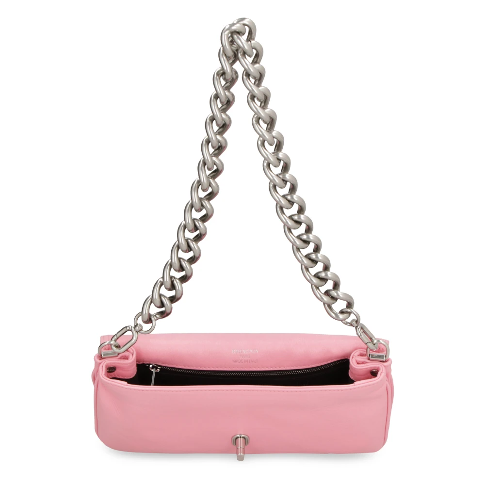 Balenciaga Zachte Leren Crossbody Tas Pink Dames
