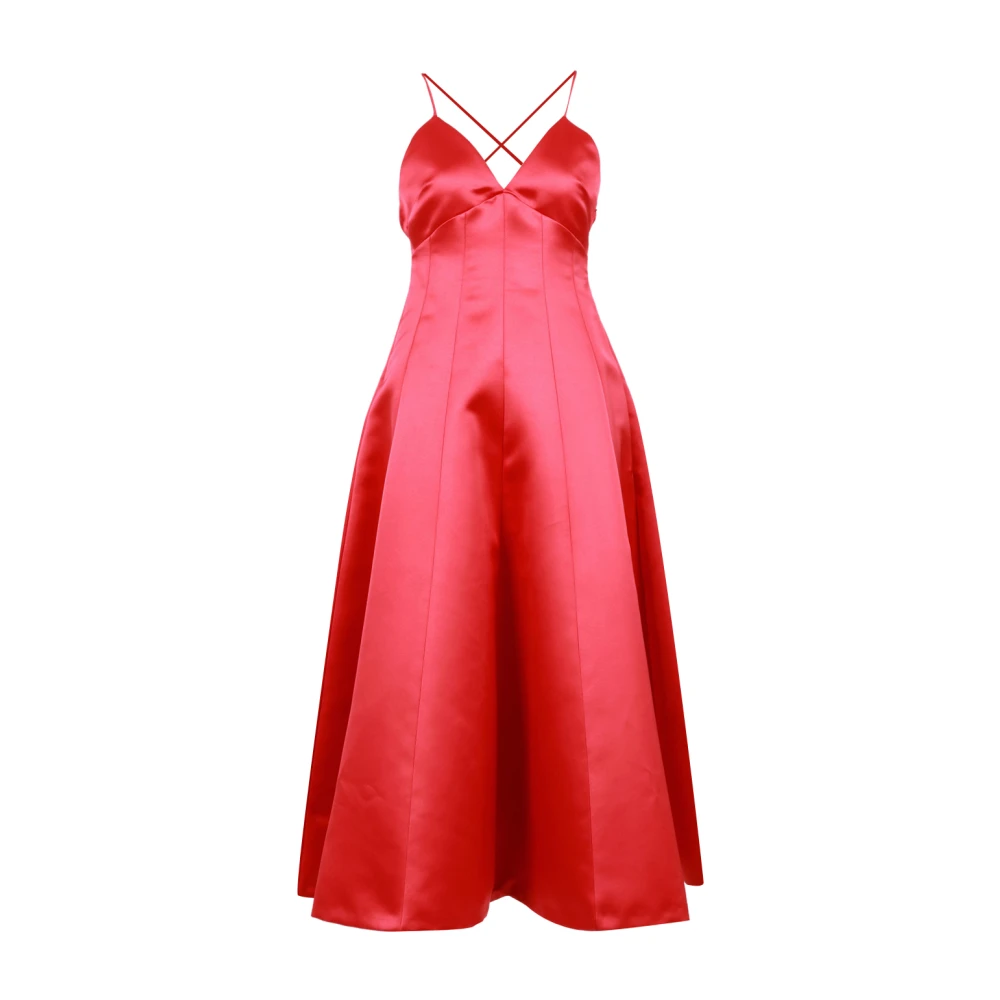 Philosophy di Lorenzo Serafini Fuchsia Duchesse Lange Jurk Pink Dames