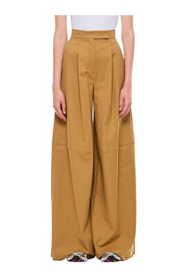 wide-leg-pleated-cotton-trousers