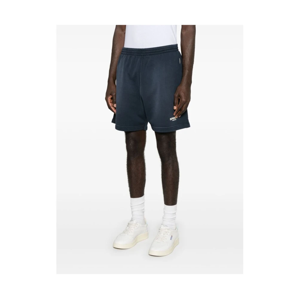 Represent Shorts met elastische tailleband Blue Heren