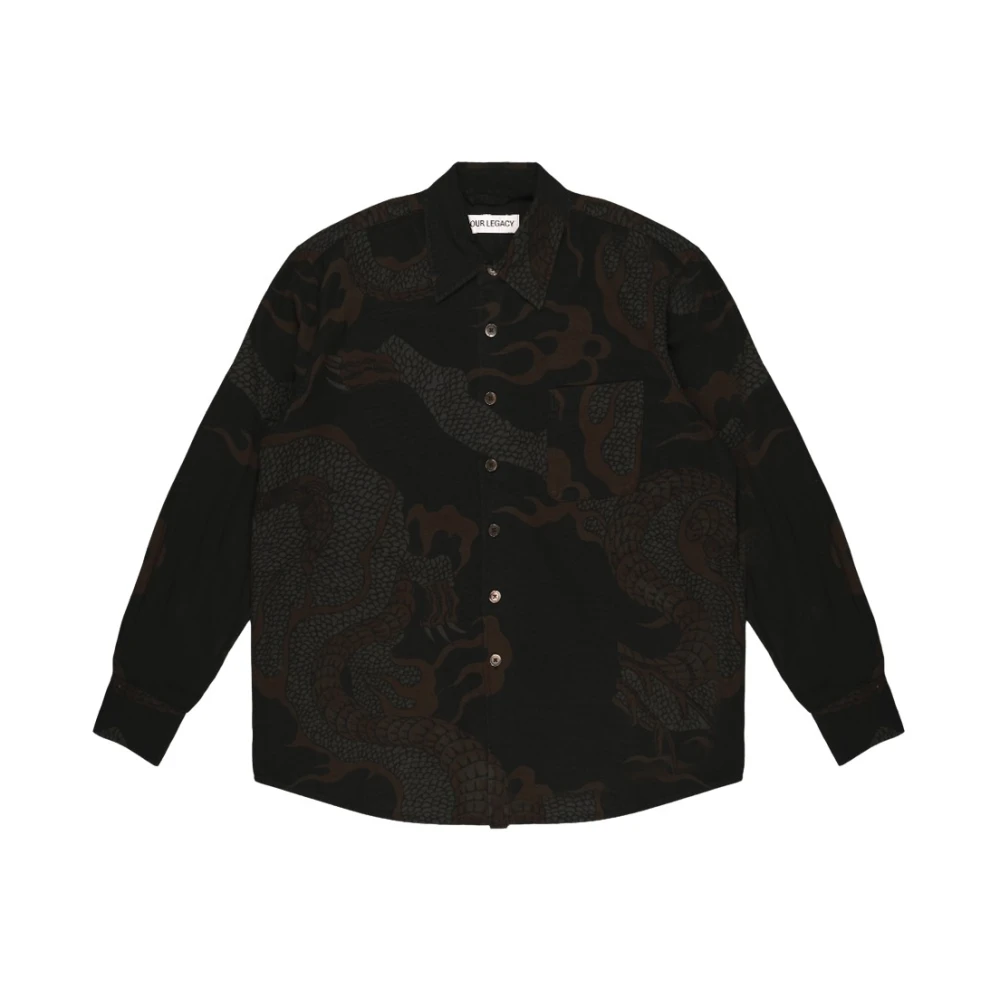 Our Legacy Casual Shirts, Male, M, Above Shirt Multicolor