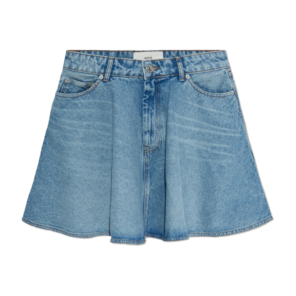 Ami Paris Denim rok Blue Dames