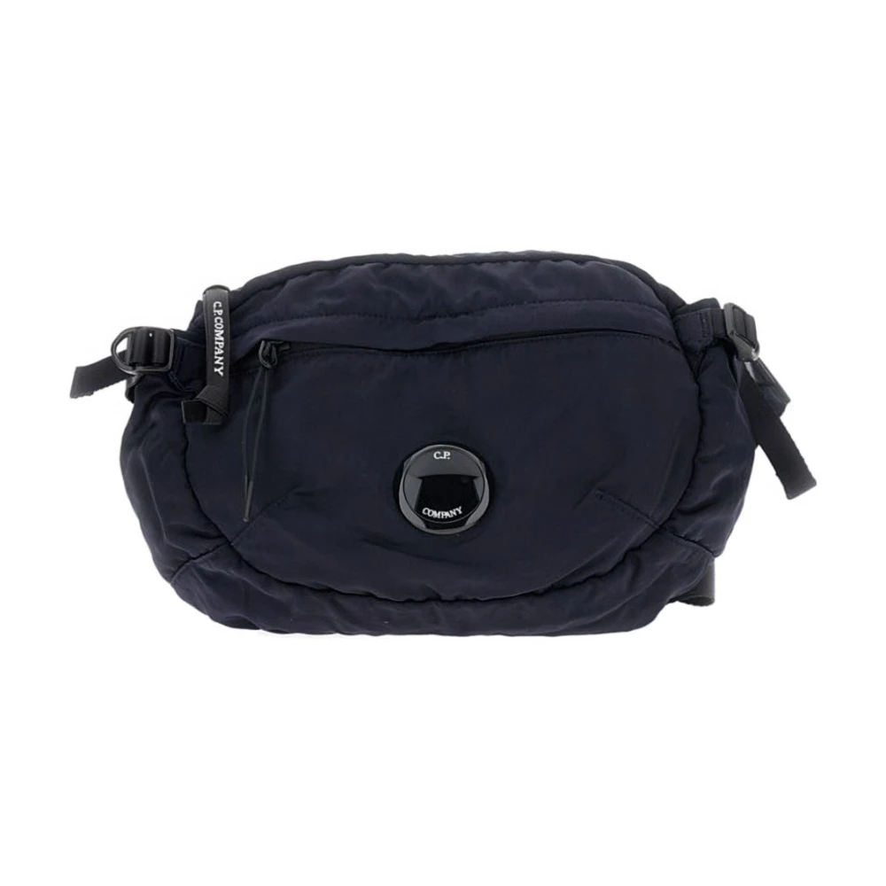 C.p. Company Men's Blue Nylon B Waistbag - Bum Bags - One Size - Bags