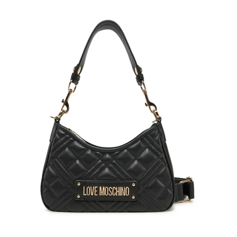 Love Moschino Women's Black Shoulder Bags, One Size, Stylish Shoulder Bag