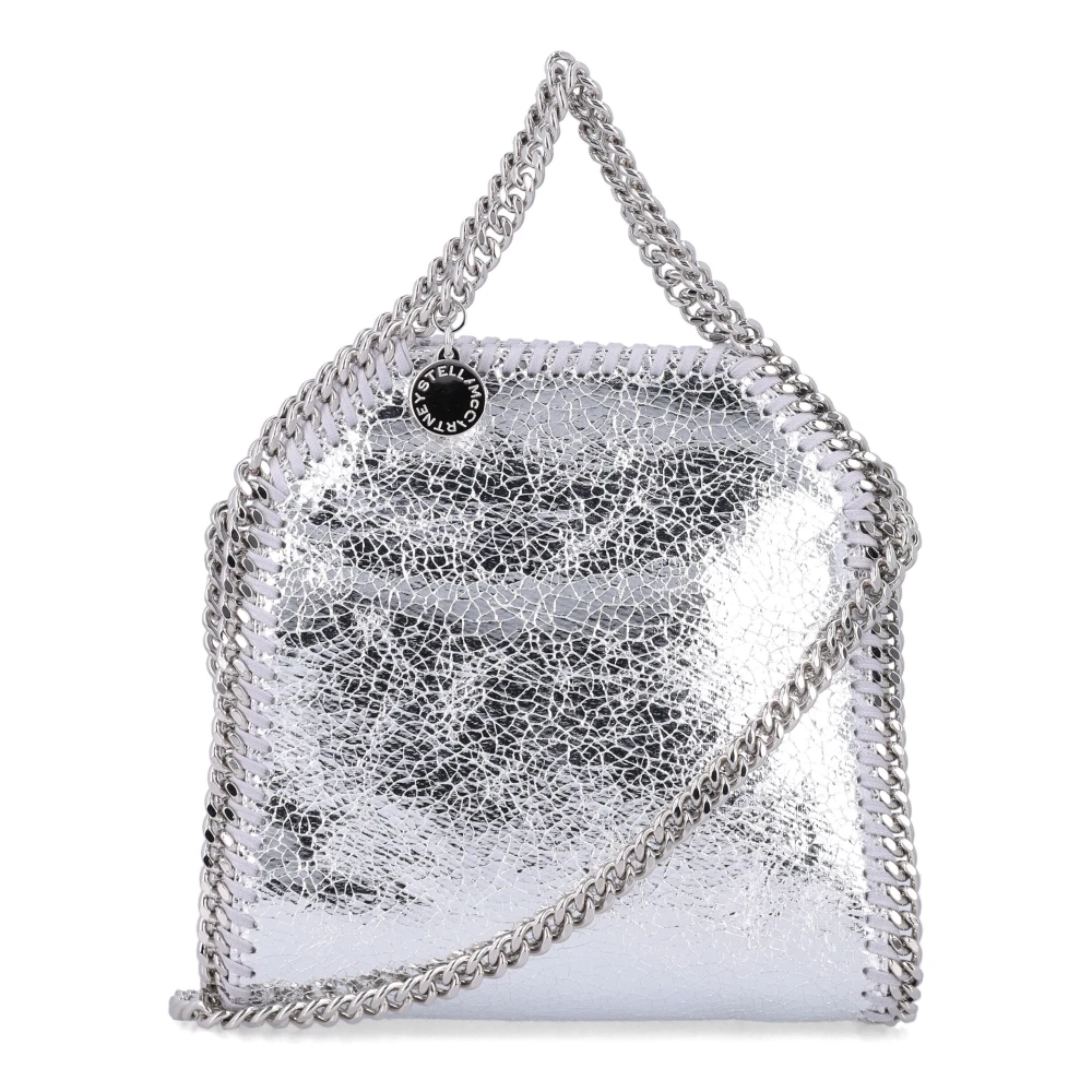 Stella Mccartney Donna Grigio - Falabella Tiny - Bags - One Size