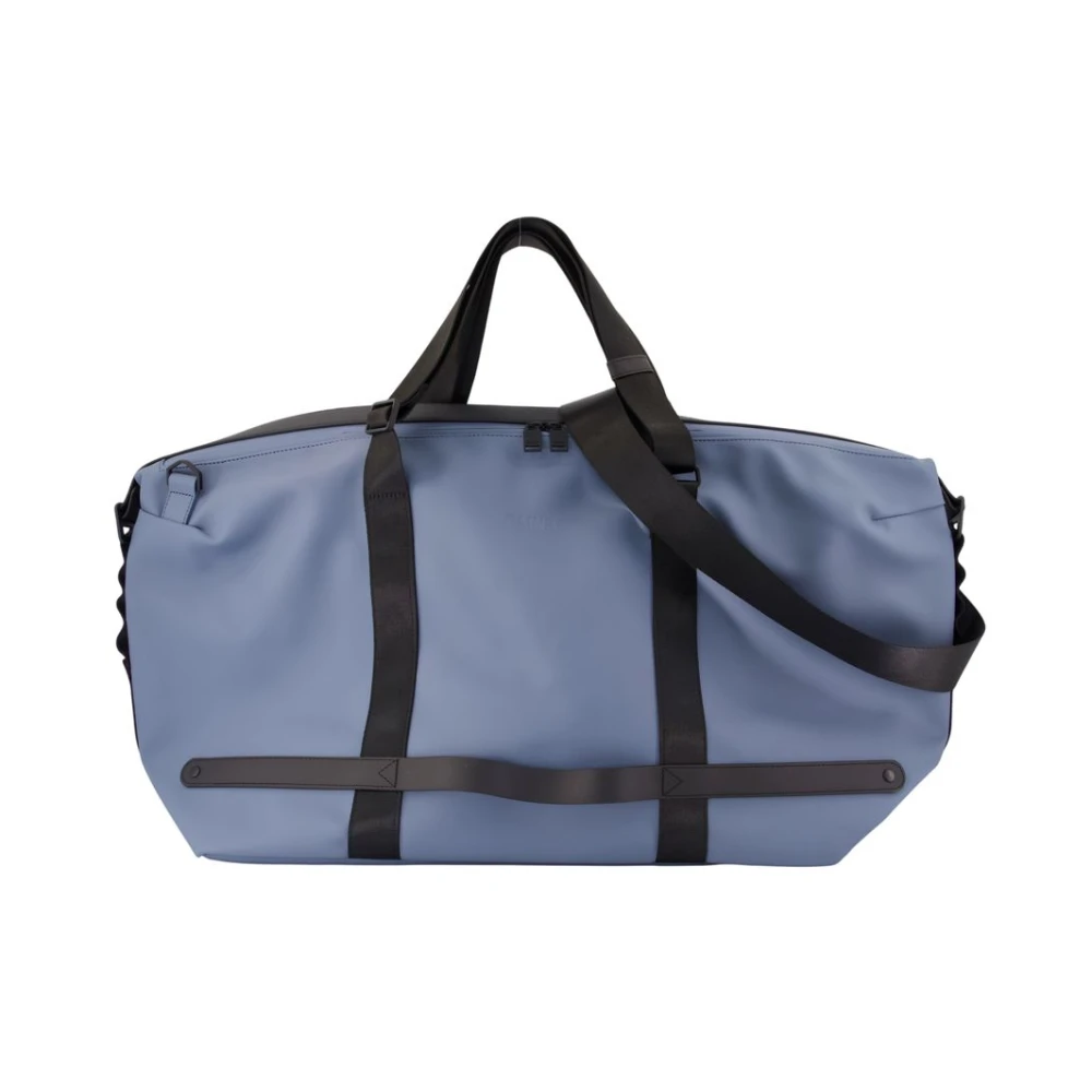 Rains Unisex Blu - Otg Weekend Bag - Bags - One Size