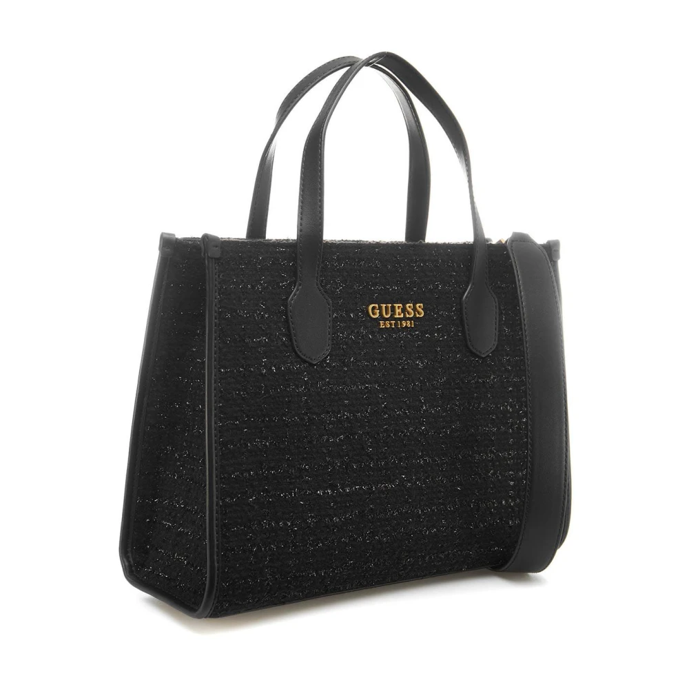 Stilvolle Schwarze Handtasche AW23 IB7199