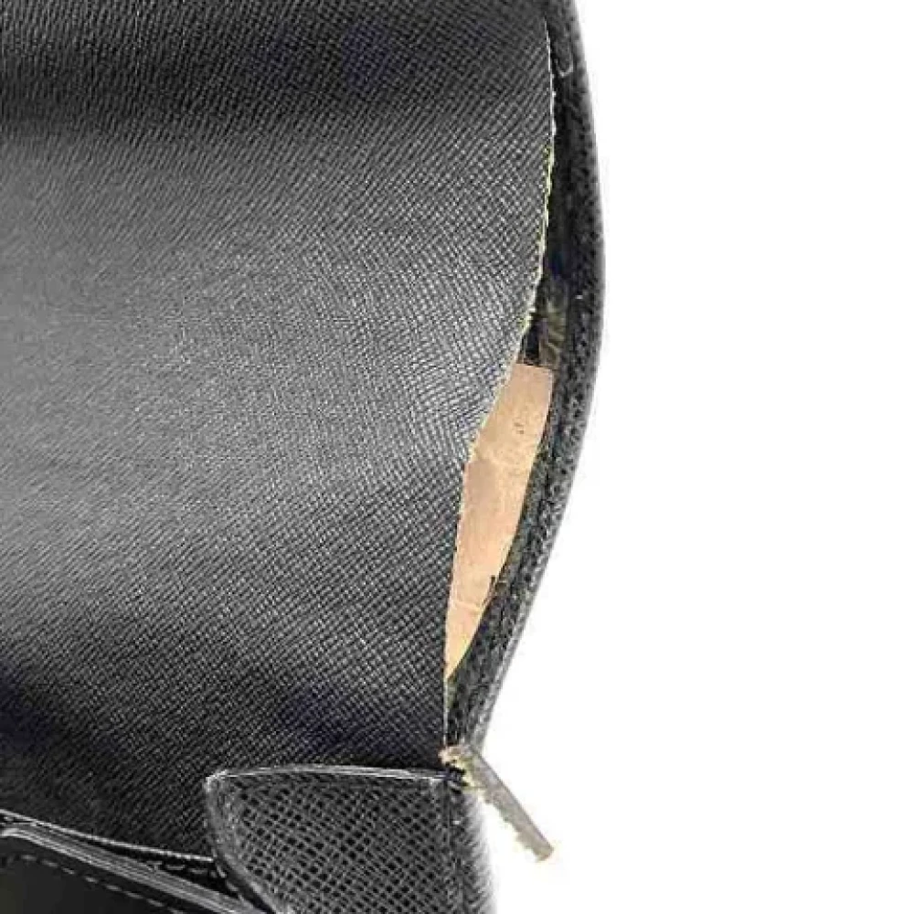 Louis Vuitton Vintage Pre-owned Leather handbags Black Heren