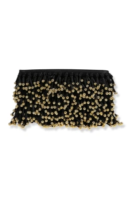 Reese Beaded Fringe Clutch