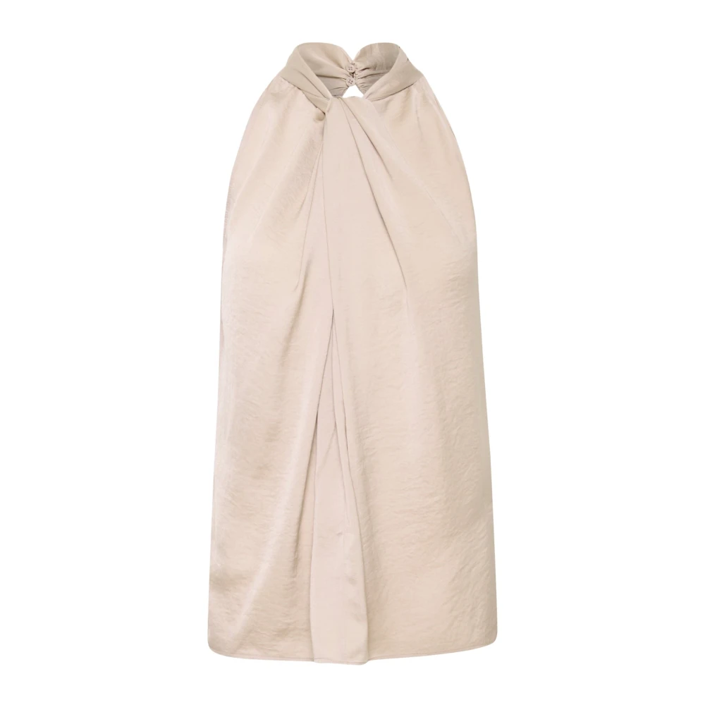 Inwear Beige Blouses, Female, Xs, Blouses