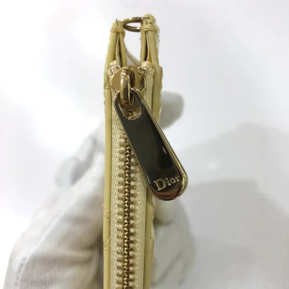 Dior Vintage Pre-owned Fabric home-office Beige Dames