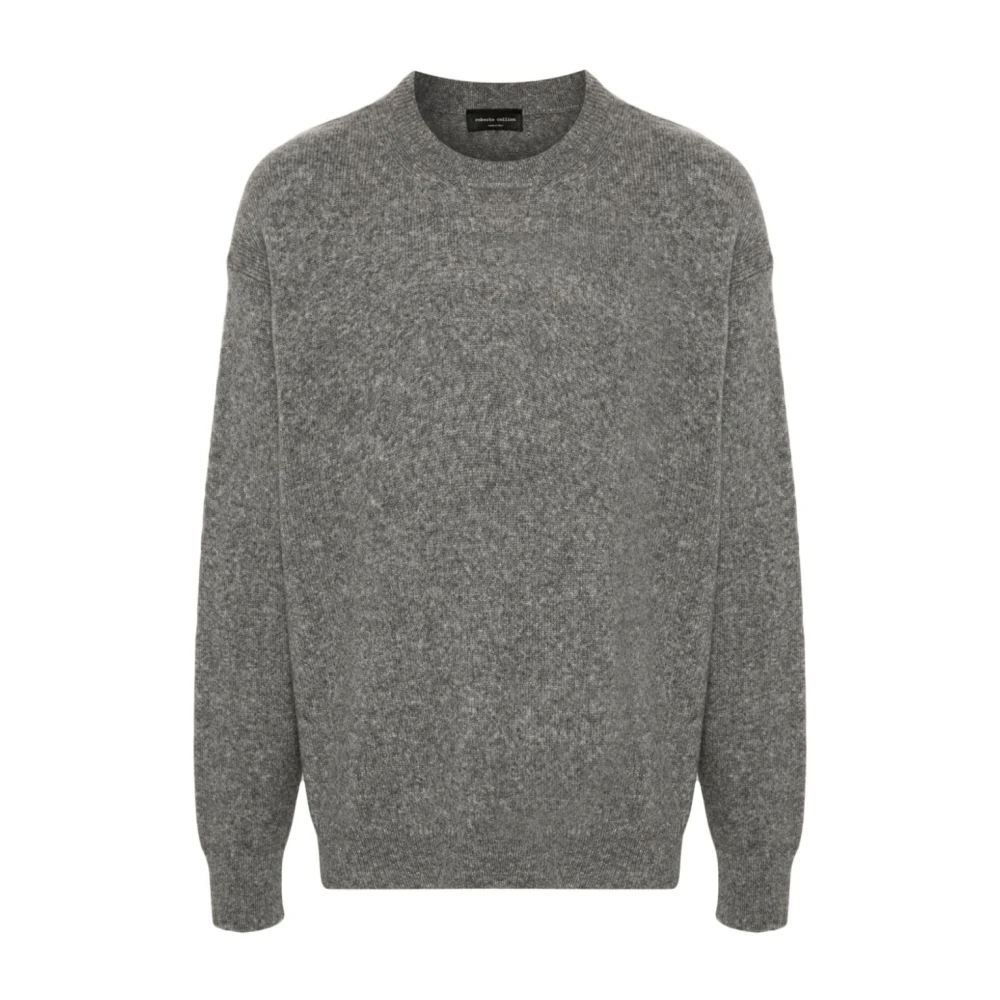 Roberto Collina Grijze Sweaters voor Mannen Gray Heren