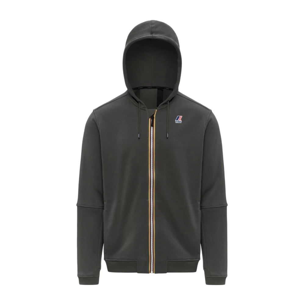 K-Way Homme Vert - Zip-Throughs - Sweatshirts Et Sweats À Capuche - Taille: 2XL