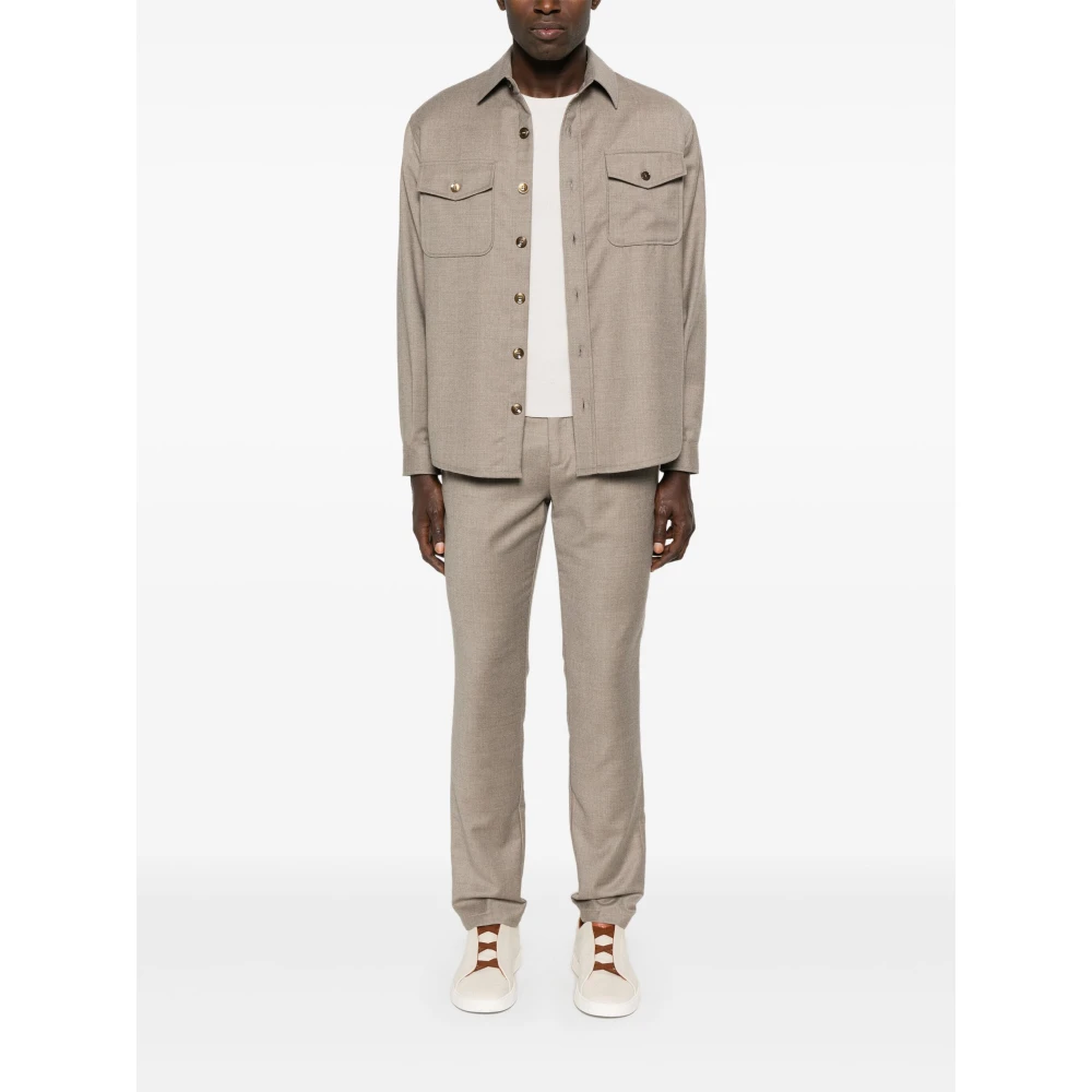 Cruna Zand Shirt Beige Heren