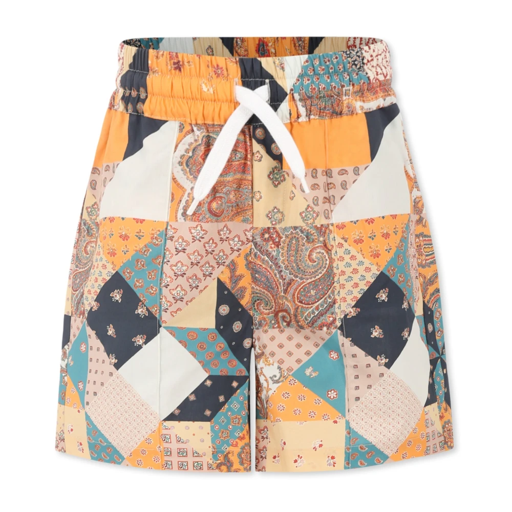 Etro Paisley Print Casual Bomullsshorts Multicolor, Unisex