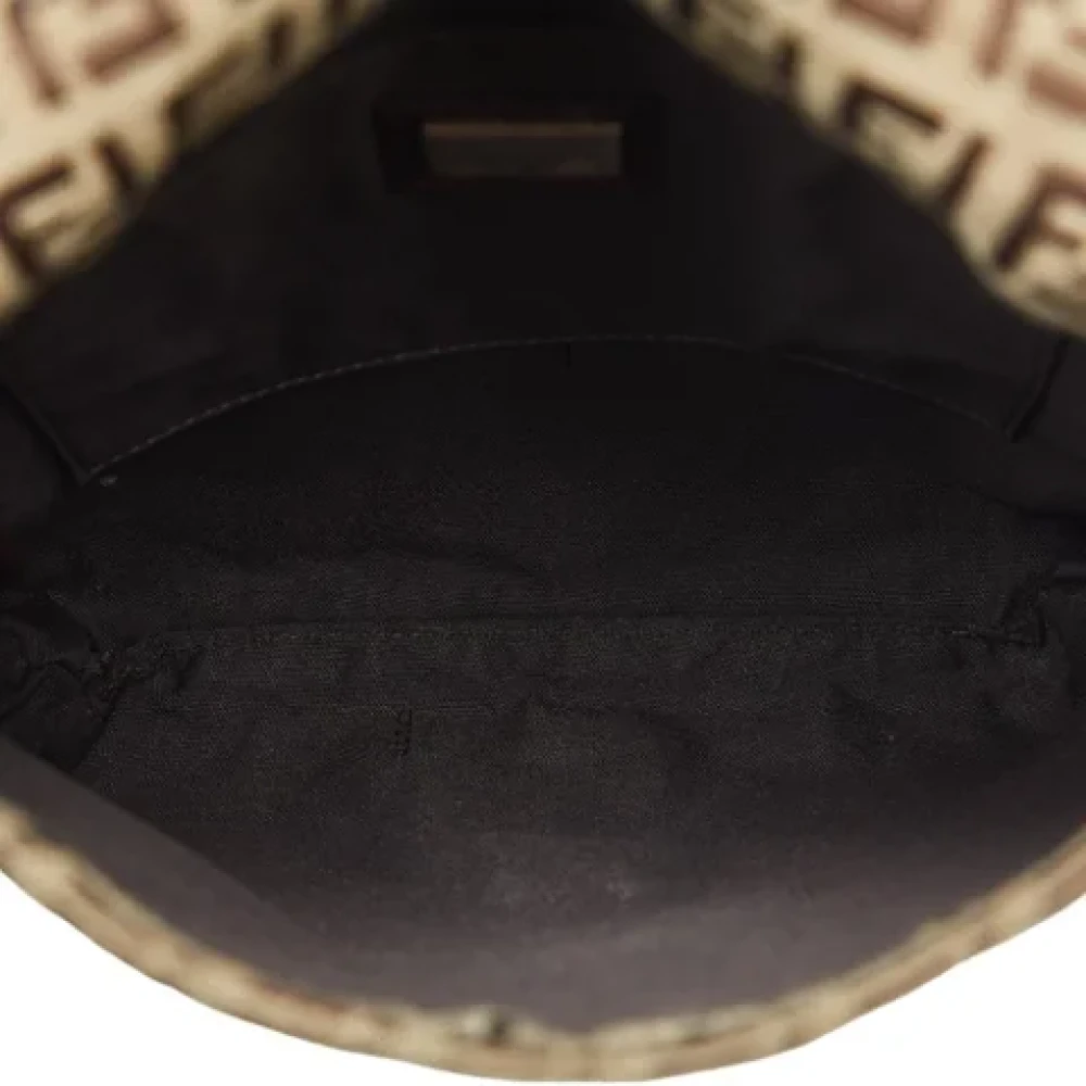 Fendi Vintage Pre-owned Canvas fendi-bags Brown Dames