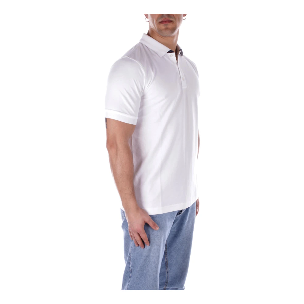 Fay Polo Shirts White Heren
