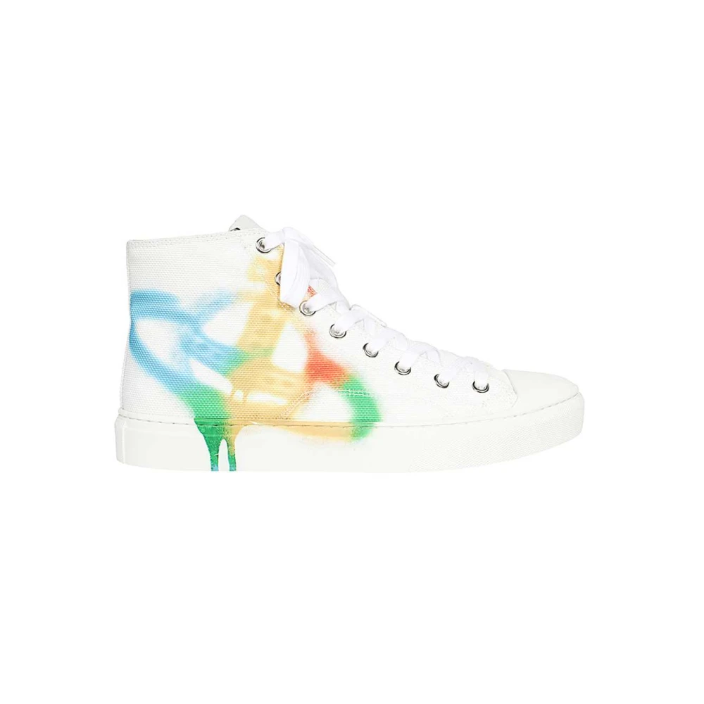 Vivienne Westwood Ronde Neus High-Top Sneakers Heren Schoenen Wit