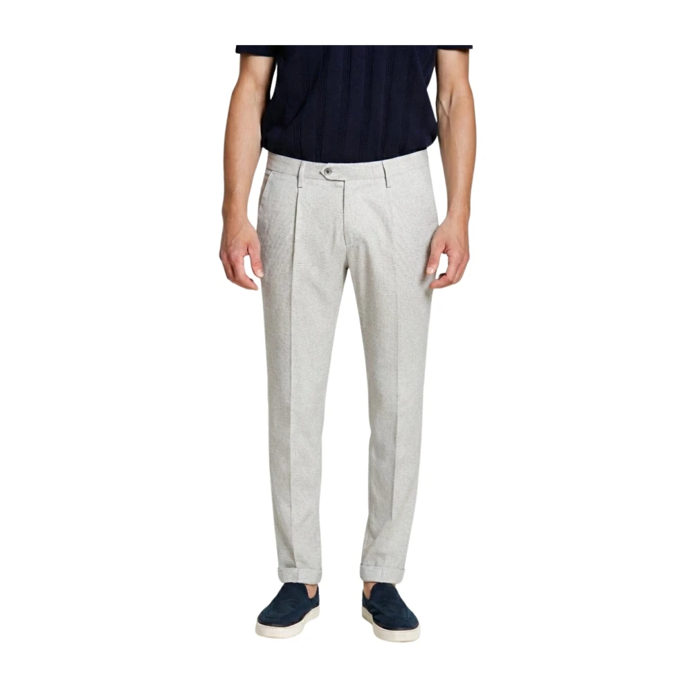 Mason's Uomo Grigio Pantaloni, M, New,