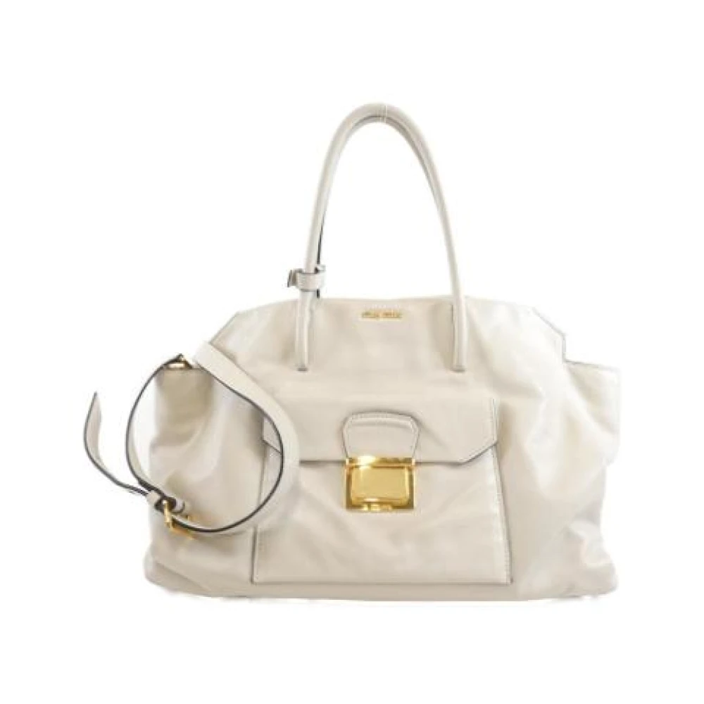 Pre-owned > Pre-owned Bags > Pre-owned Shoulder Bags - - Miu Miu Pre-owned - Modalova