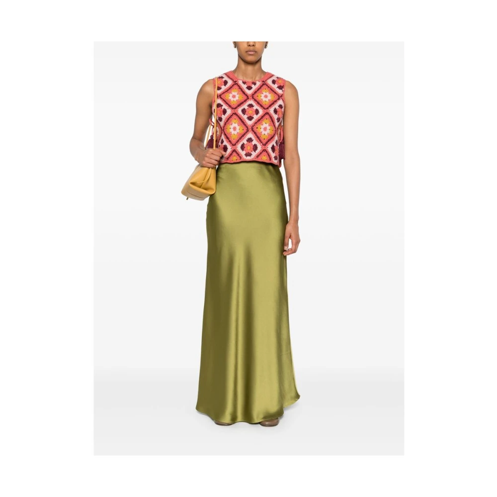 Louise Misha Gehaakte Gebloemde Trui Multicolor Dames